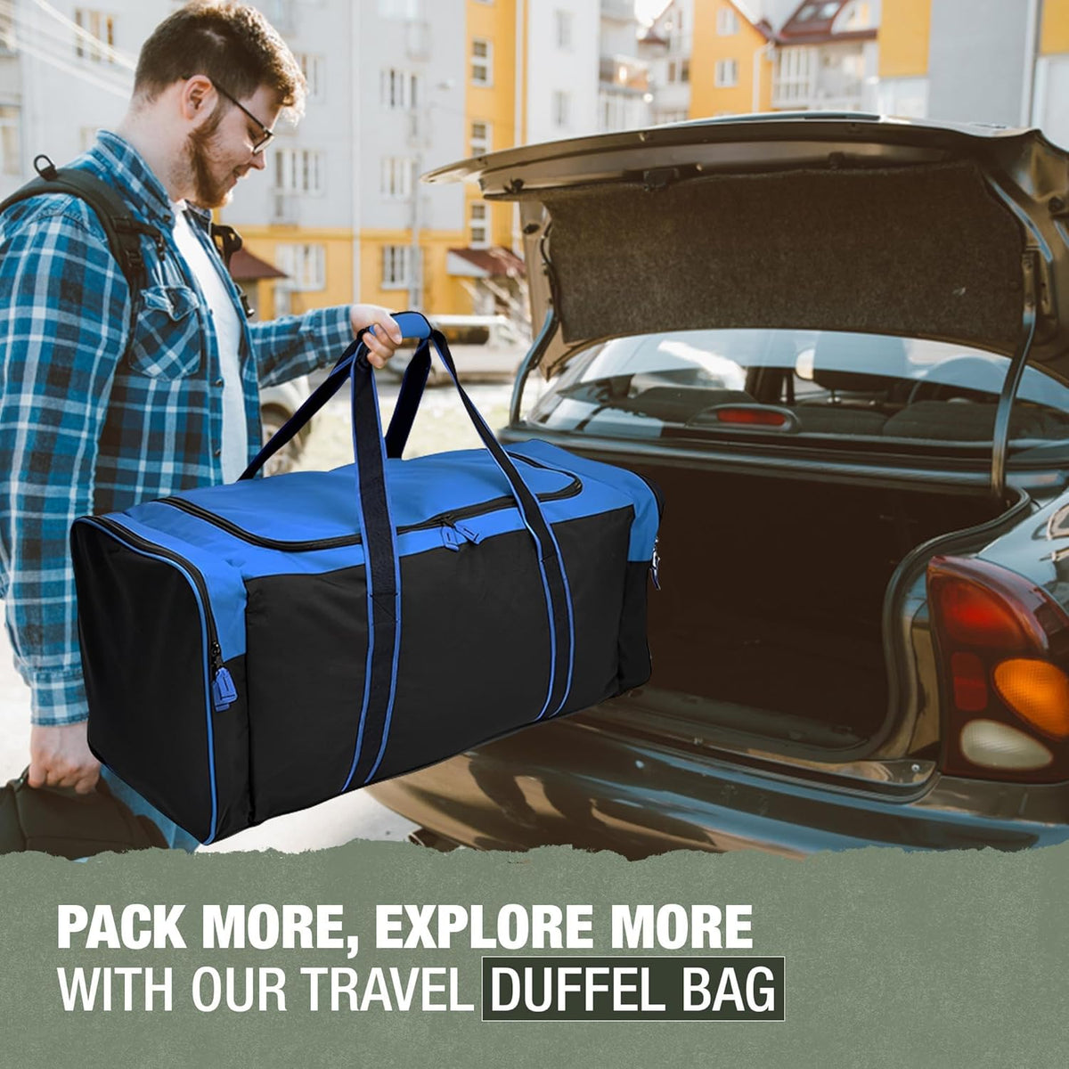 Heavy Duty Multi Pocket Durable Sports Gym Equipment Travel Duffel Bag